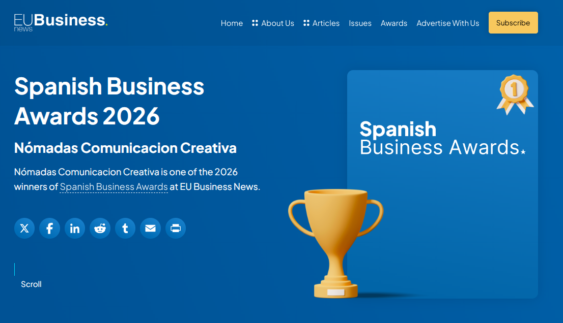 <p>Most Dynamic Creative </p><p><strong>Communication & Visual </strong></p><p>Strategy Studio 2026</p>