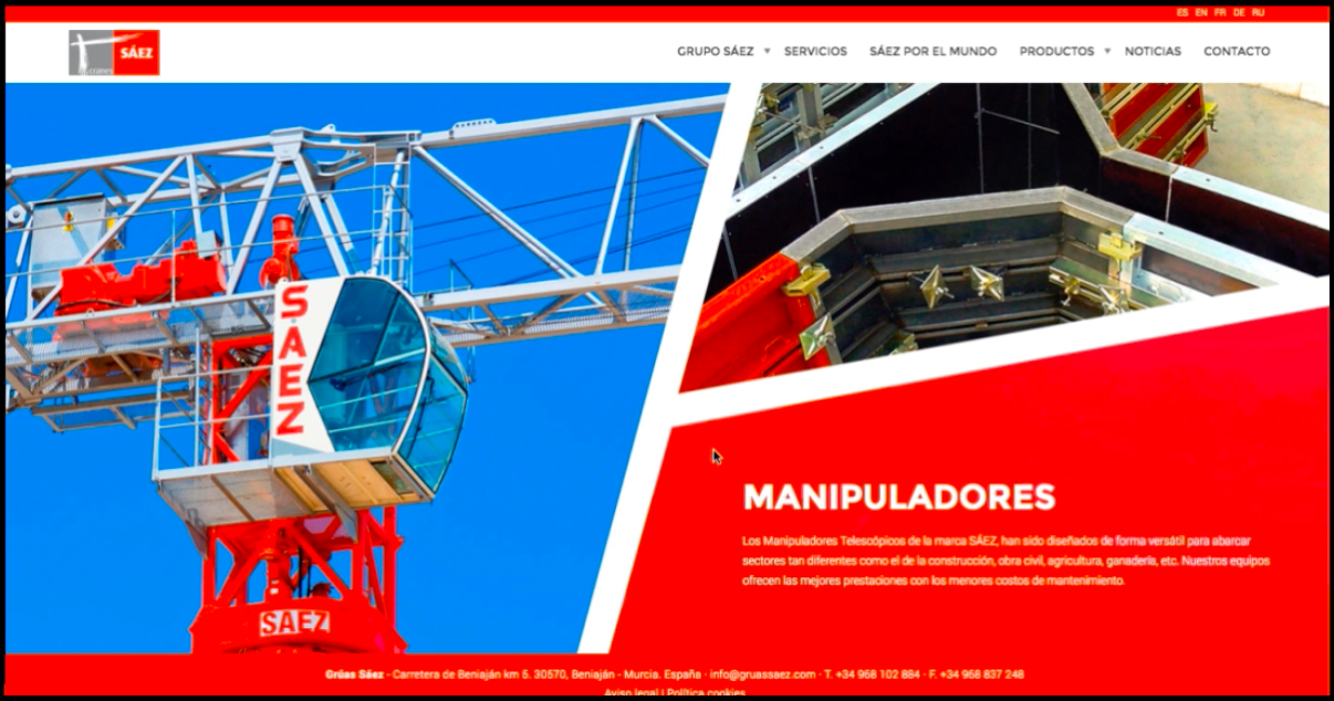 Estudio de Diseño de página web en Murcia y Madrid