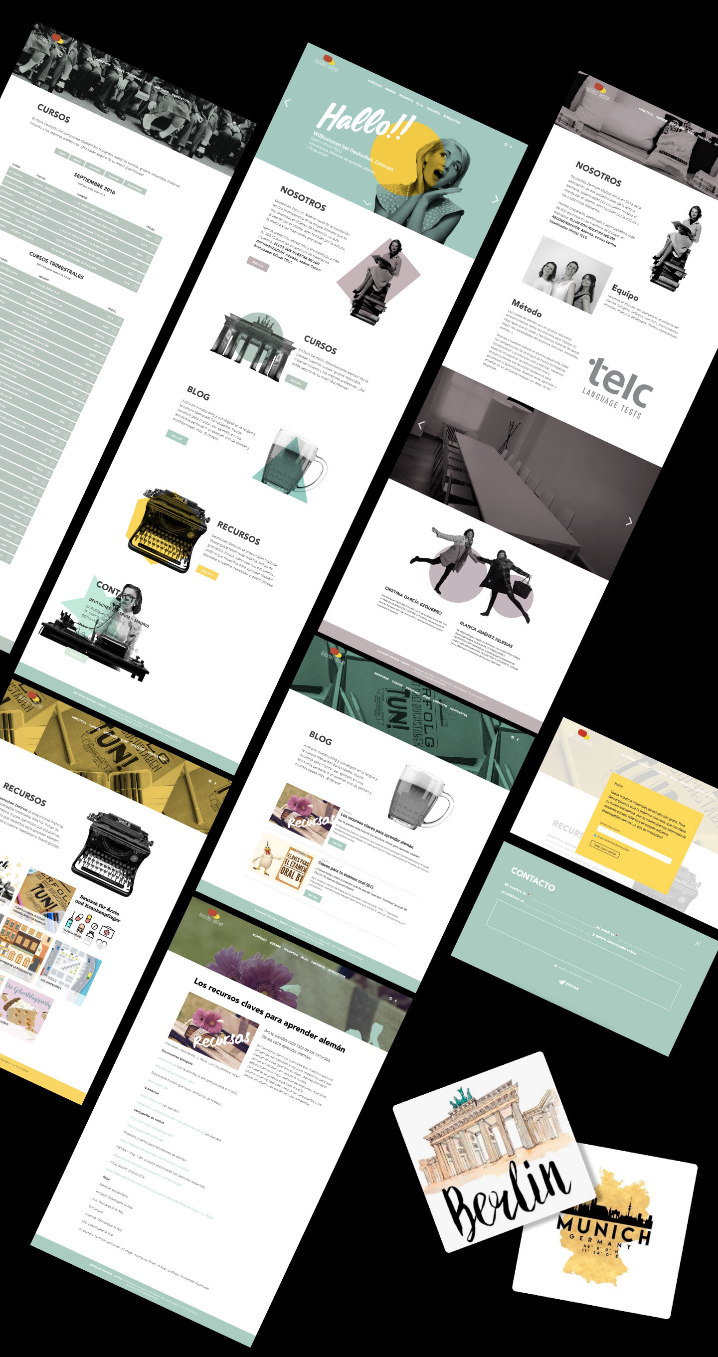 Deutsches Zentrum - Diseño Web